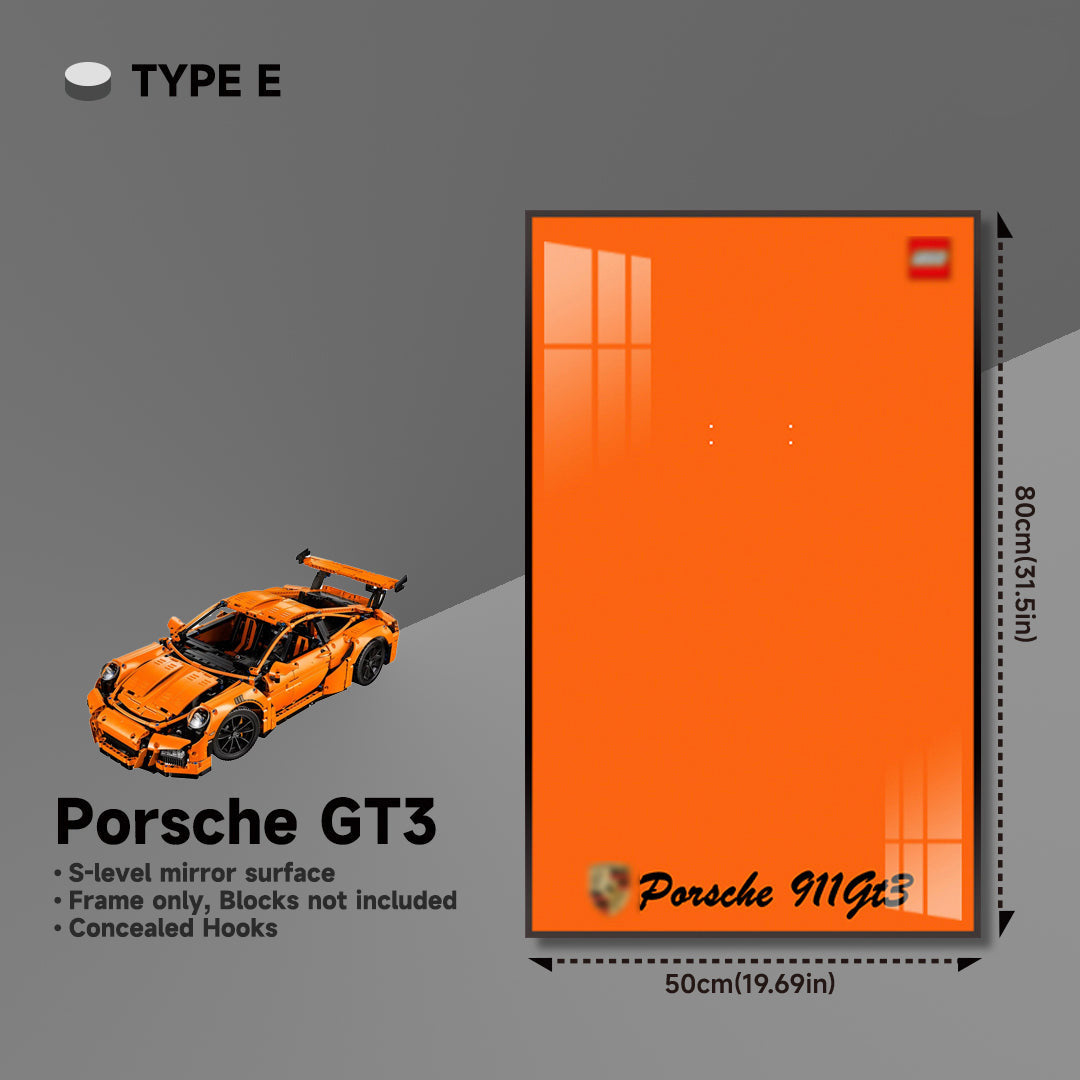 lego-Premium Wall Mount Display Frame for LEGO® Technic™ Porsche 911 GT3 RS 42056-collectors-uk