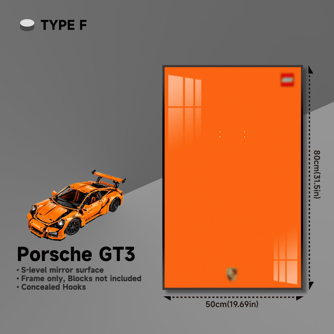 lego-Premium Wall Mount Display Frame for LEGO® Technic™ Porsche 911 GT3 RS 42056-collectors-uk