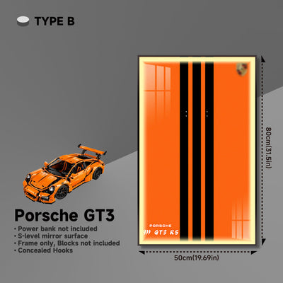 lego-Premium Wall Mount Display Frame for LEGO® Technic™ Porsche 911 GT3 RS 42056-collectors-uk