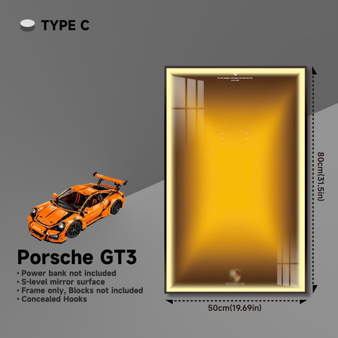 lego-Premium Wall Mount Display Frame for LEGO® Technic™ Porsche 911 GT3 RS 42056-collectors-uk