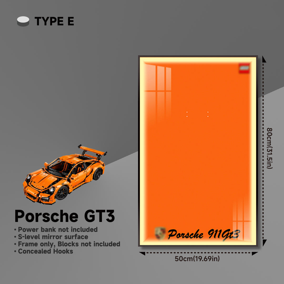 lego-Premium Wall Mount Display Frame for LEGO® Technic™ Porsche 911 GT3 RS 42056-collectors-uk
