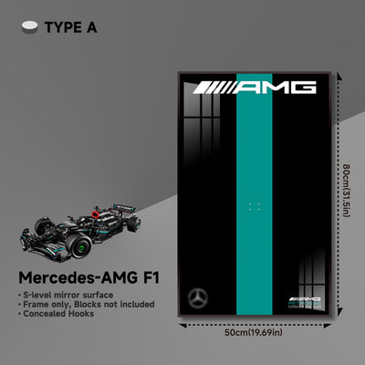 lego-Premium Wall Display for LEGO® Mercedes-AMG F1-collectors-uk