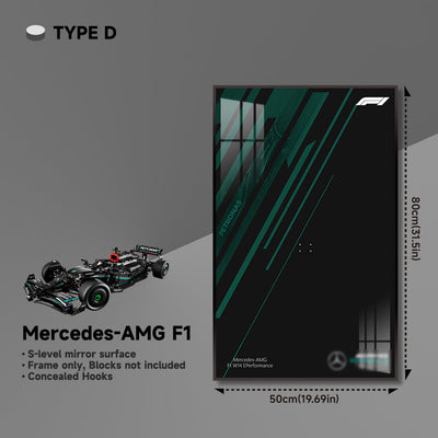 lego-Premium Wall Display for LEGO® Mercedes-AMG F1-collectors-uk