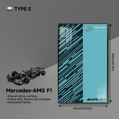 lego-Premium Wall Display for LEGO® Mercedes-AMG F1-collectors-uk