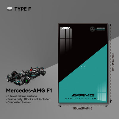 lego-Premium Wall Display for LEGO® Mercedes-AMG F1-collectors-uk