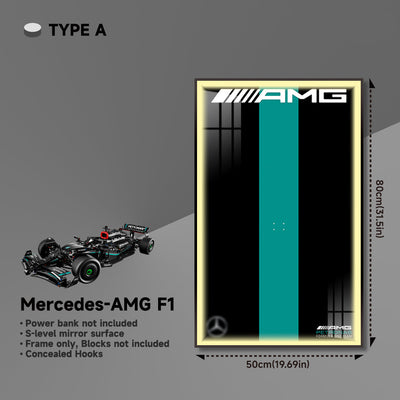 lego-Premium Wall Display for LEGO® Mercedes-AMG F1-collectors-uk