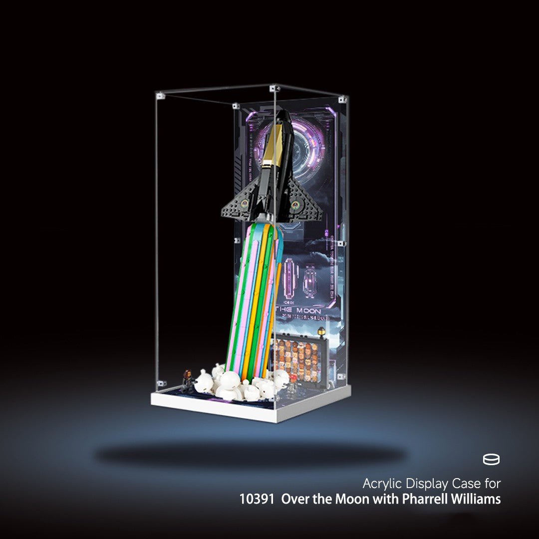 Acrylic Display Case for LEGO® 10391 Over the Moon - brickzonehub