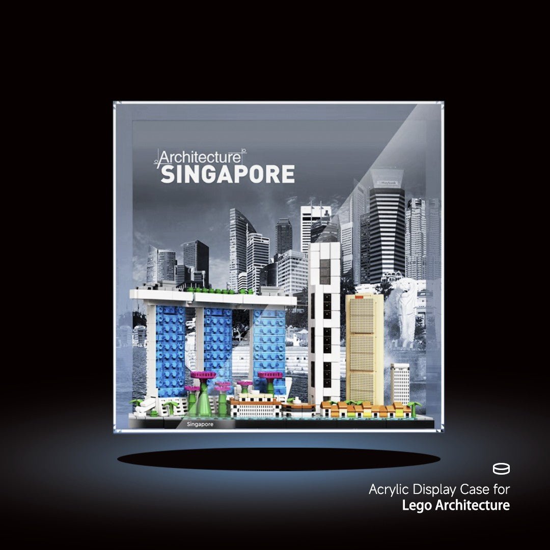 Acrylic Display Case for LEGO® Architecture - brickzonehub