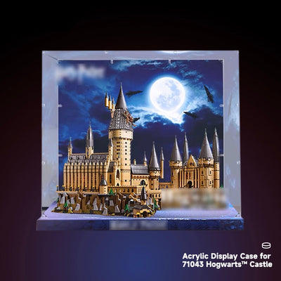 lego-Acrylic Display Case for LEGO® 71043 Hogwarts Castle-collectors-uk