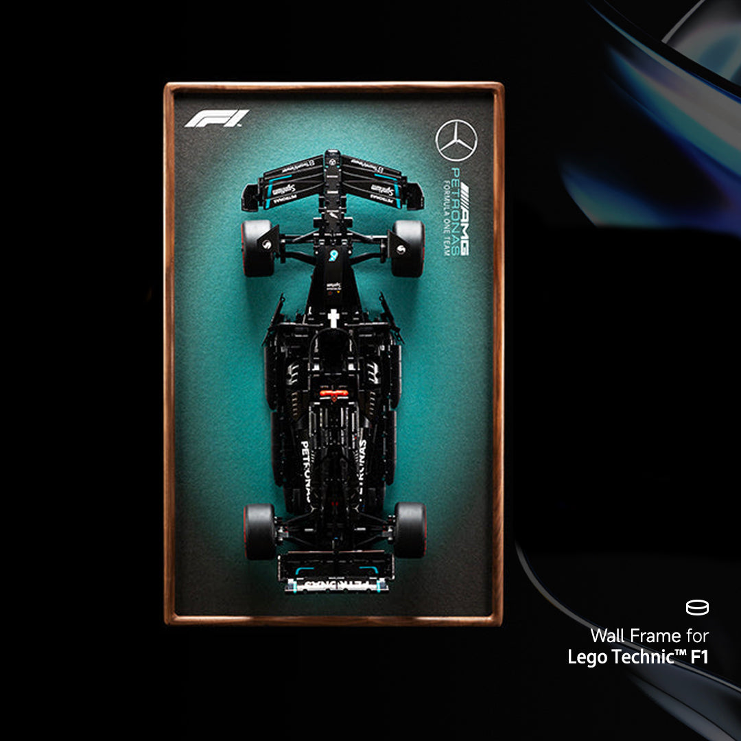 lego-Premium Wall Display for LEGO® Mercedes-AMG F1-collectors-uk