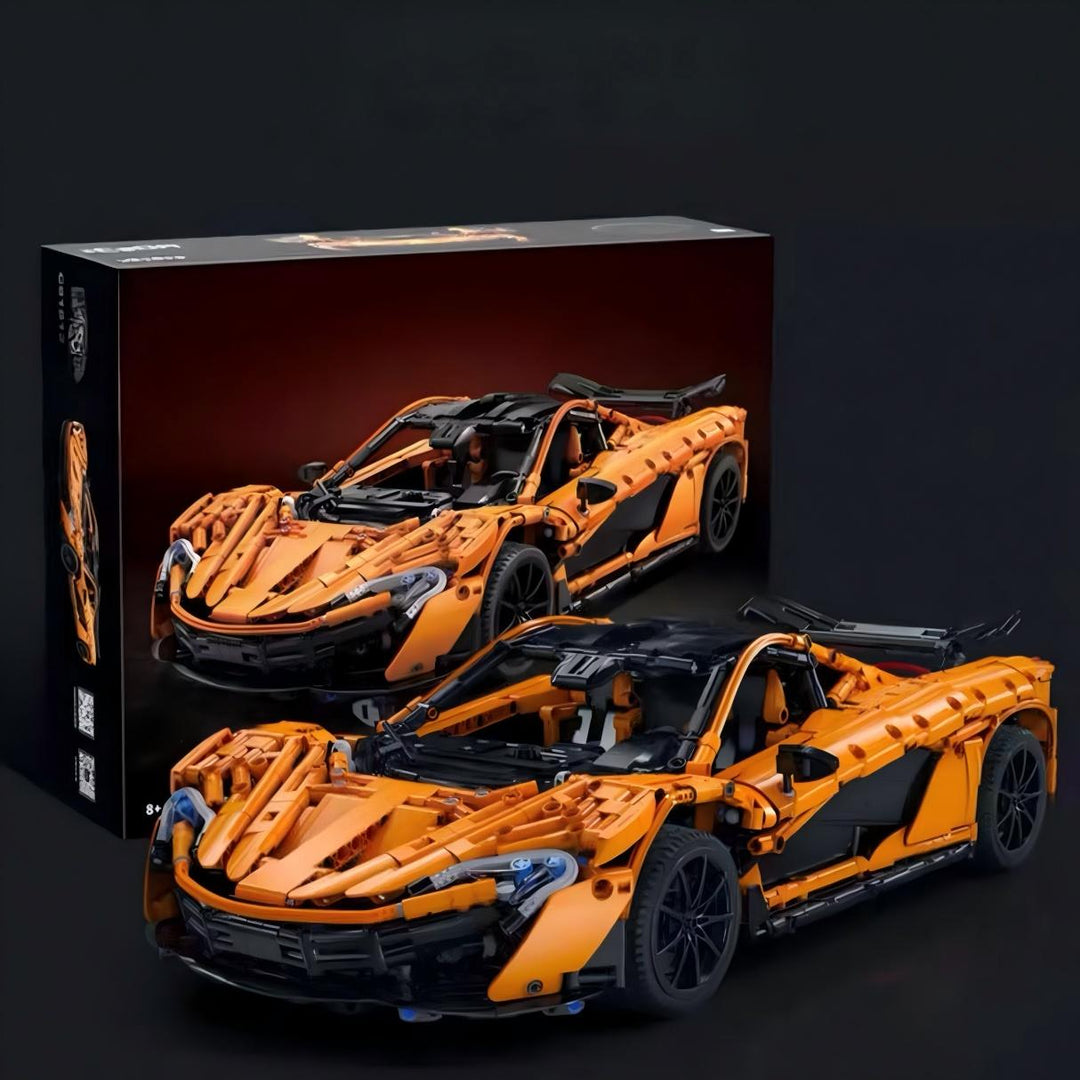 McLaren P1 Building Block Car Model – MOC - brickzonehub